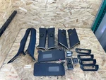 Bmw 99-06 E53 X5 Lhd Black Interior A+b+c+sun Visor Trim Set 12PC Oem 8203865. Fixed Price $314.99.
