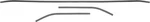 1963-64 Bel Air Biscayne; Interior Rear Window Trim Set; Sedan; Piece. Fixed Price $91.99.