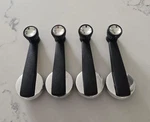 Set Of Genuine Original Fiat 124 Special Tc Sedan Window Crank Handles New Nos. Fixed Price $100.00.