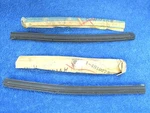 1961-62 Chevy 4 Door Impala Belair Sedan Rear Vertical Seals Pair Nos 617. Fixed Price $129.99.