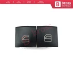 Master Driver Switch Left Right Window Button Cover For Mercedes W169 W245. Fixed Price $7.00.