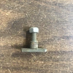 1969 1970 Ford Mustang Cougar Door Glass Window Bracket Unique Bolt And Nut. Fixed Price $30.00.