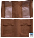 Acc 71-73 Mustang Mach Molded Carpet Rug Ginger With Inserts. Fixed Price $312.21.