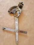 1966 Barracuda Passenger Right Front Window Regulator 2 Door Fits 63-66 Dart. Fixed Price $69.99.