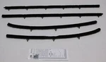 1968 Oldsmobile Cutlass 2 Dr Sedan Outers Only Authentic 4 Pcs Felt Kit, COL193A. Fixed Price $150.00.