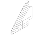 Genuine Audi Door Applique Seal 80A-867-367-A. Fixed Price $28.51.