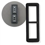 Stacked Dual Flush Mount 2 Rocker Switch Bezel Trim Frame Power Window Door Lock. Fixed Price $19.95.