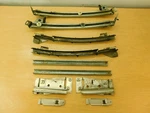 Front Door Window Track Set 3440484 1969-73 Mopar Full Size 71CI1-1J6. Fixed Price $41.69.