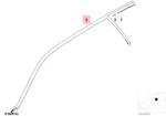 Genuine Bmw X5 E53 3.0D 3.0I 4.4I 4.6IS Sealing Roof Frame Right 51717008976. Fixed Price $240.08.