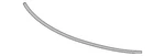 Genuine Honda Windshield Molding 73151-TG7-C01. Fixed Price $67.11.