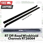 Jeep Wrangler Yj 1987-1995 Soft Top Windshield Retainer Channel Rails + Screws. Fixed Price $49.99.
