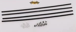 1955-1957 Ford Thunderbirddoor Belt Line Cat Whiskers Weatherstrip Set. Fixed Price $96.36.