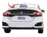 2018-2021 Honda Clarity 4D Sedan Back Window Upper Heated Solar FB28134 Gtn. Fixed Price $153.74.