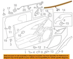 Chevrolet Gm Oem Corvette Door-window Sweep Belt Molding Weatherstrip 20984897. Fixed Price $121.71.