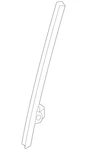 Genuine Acura Window Regulator Guide 72271-TJB-A01. Fixed Price $16.92.