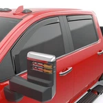 Window Visors 4 Pcs.rain Guard Dk Smoke Fits Chevy Silverado & Sienna 1500 20-21. Fixed Price $110.99.
