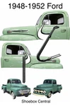 1948-1952 Ford Pickup Truck Vent Wing Window Rubber Weatherstripping Combo Kit. Fixed Price $89.88.