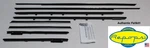 1963 1964 Pontiac Parisienne Convertible Door Window Felt Rubber Seal 8 Pc Kit. Fixed Price $379.99.