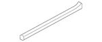 Genuine Volvo Door Window Belt Weatherstrip 31108715. Fixed Price $24.73.