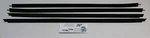 1977 1979 Pontiac Catalina & Bonne Dr Ht W/o Spec Molding 4 Pc Felts, CPT122A. Fixed Price $185.00.