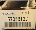 Genuine Mitsubishi Run Channel 5705B137. Fixed Price $35.00.