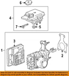 Gm Oem 16-26 Acadia Cab Components Dash Panel-level Indicator 23139898. Fixed Price $32.04.