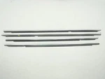 Used Front Rear Lh Rh Lower Chrome Window Trim Set 2007-2013 Mercedes S550 Oem. Fixed Price $159.99.