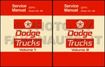 1975 1976 Dodge Pickup And Truck Repair Shop Manual D100-D800 W100-W300 Service. Fixed Price $59.00.