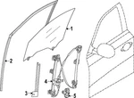 Genuine Nissan Run Weather-strip 80331-6TA0D. Fixed Price $78.37.