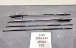 14-20 Oem Bmw F33 F83 435 Convertible Front Rear Door Shadow Line Molding Set*. Fixed Price $435.00.