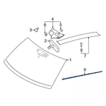 Genuine Ford Windshield Molding Bracket LB5Z-7802501-AB. Fixed Price $32.28.