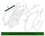 New Genuine Nissan Seal Rubber-rear Door,rh Oe 828346RA0A. Fixed Price $73.52.