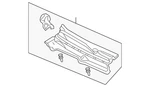 Genuine Honda Cowl Grille 74220-SCV-A11. Fixed Price $332.62.