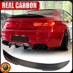 Fits Bmw Series F06 F13 640I 650I M6 12-18 Rear Trunk Spoiler Wing Real Carbon. Fixed Price $169.09.