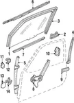 Genuine Gm 1988-1994 Chevrolet Pontiac Base Run Channel Rear Extension 22543362. Fixed Price $7.31.