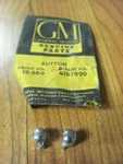 Nos Lot Of 1949 1950 Gm Front Door Vent Handle Push Buttons 4167990. Fixed Price $29.99.