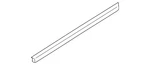 Genuine Audi Belt Weather-strip 8R0-839-479-B. Fixed Price $45.56.