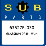 Subaru Glassrun Dr Wlh 63527FJ030, New Genuine Oem Part. Fixed Price $45.61.