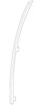 Genuine Honda Sash Rear Door Quarter 72731-TG7-A32. Fixed Price $51.38.