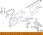 Hyundai Oem 19-22 Veloster Front Door Interior Trim-belt W'strip 82231J3000. Fixed Price $36.73.