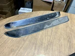 Stainless Steel Screw-on Rain Guard Vent Visors 80-91 Ford F150 Bronco Truck. Fixed Price $99.93.