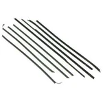 1967-68 Impala Ss; Window Felt/belt Line Weatherstrip Set; 2-DOOR W2338. Fixed Price $71.99.
