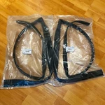 96-00 For Honda Civic Ek 4D Sedan Rear Door Glass Run Weatherstrip Rubber Seal. Fixed Price $134.58.