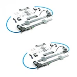 Street Rod 4-DOOR Window Kit 1955 1957 Chevrolet Bel Air Handles W/switches. Fixed Price $768.24.
