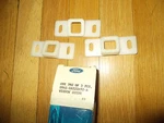 Nos 1979 80 81 Ford Ltd Crown Victoria Front Door Window Lower Guides. Fixed Price $14.99.