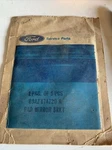 59 Ford Mirror Bracket Pad Package Of Nos. Fixed Price $15.00.