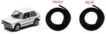 Rubber Front And Rear Window Windshield Glass Seal Gaskets Vw Golf MK1 74-82. Fixed Price $122.55.