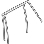 Genuine Bmw Window Guide For Trim Rear 51-35-7-420-835 New. Fixed Price $104.22.