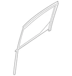Genuine Ford Window Channel DT1Z-6121596-M. Fixed Price $166.36.