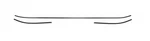 Usa-made! 1963-64 Chevy Impala, Belair & Biscayne Sedan Inner Rear Window Trim. Fixed Price $97.89.